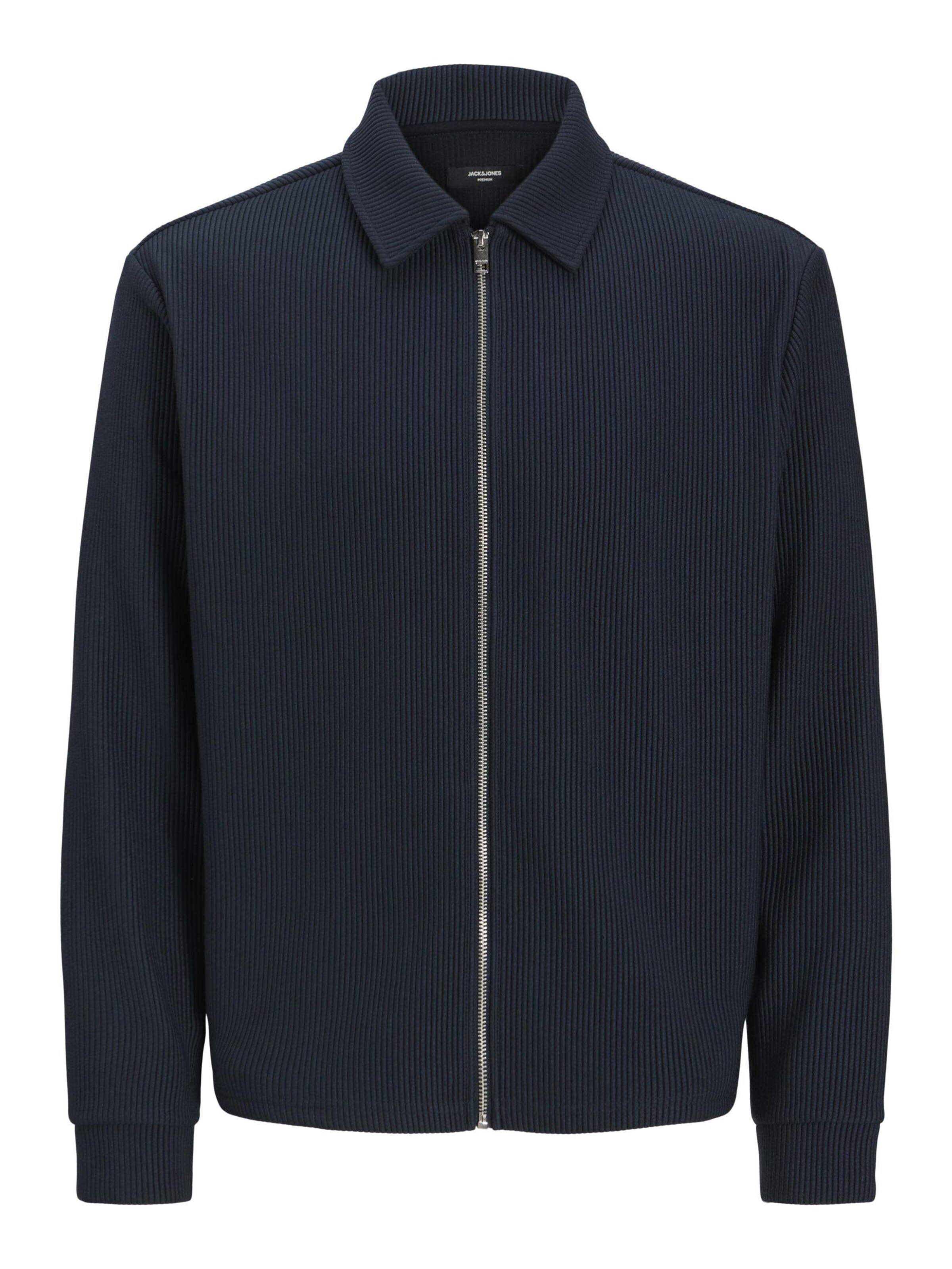 JACK & JONES - Chaqueta de entretiempo en azul: frente