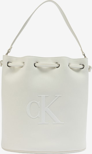 Sutraukiama rankinė iš Calvin Klein, spalva – balta, Prekių apžvalga