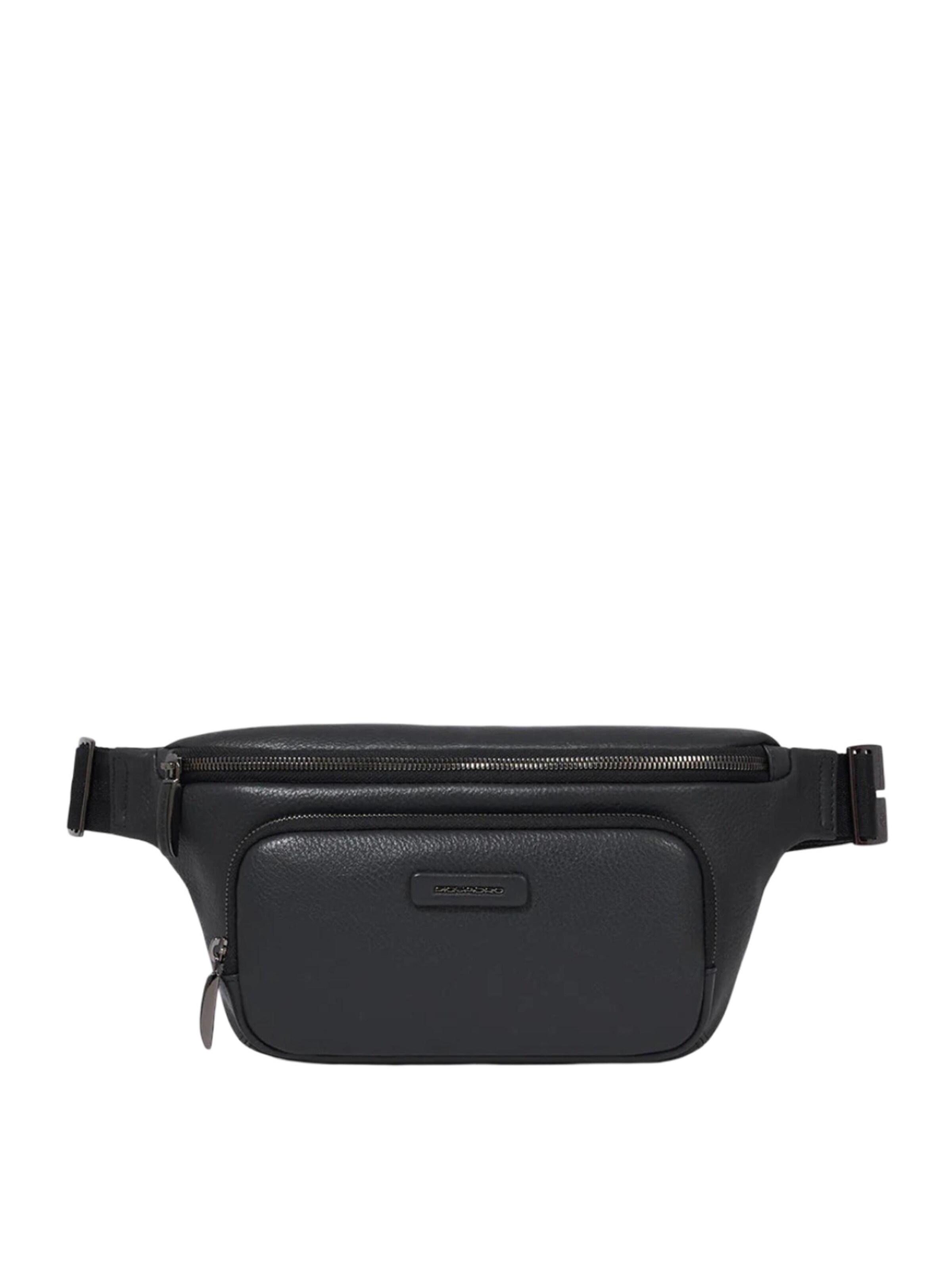 Sac à bandoulière Piquadro en noir : devant