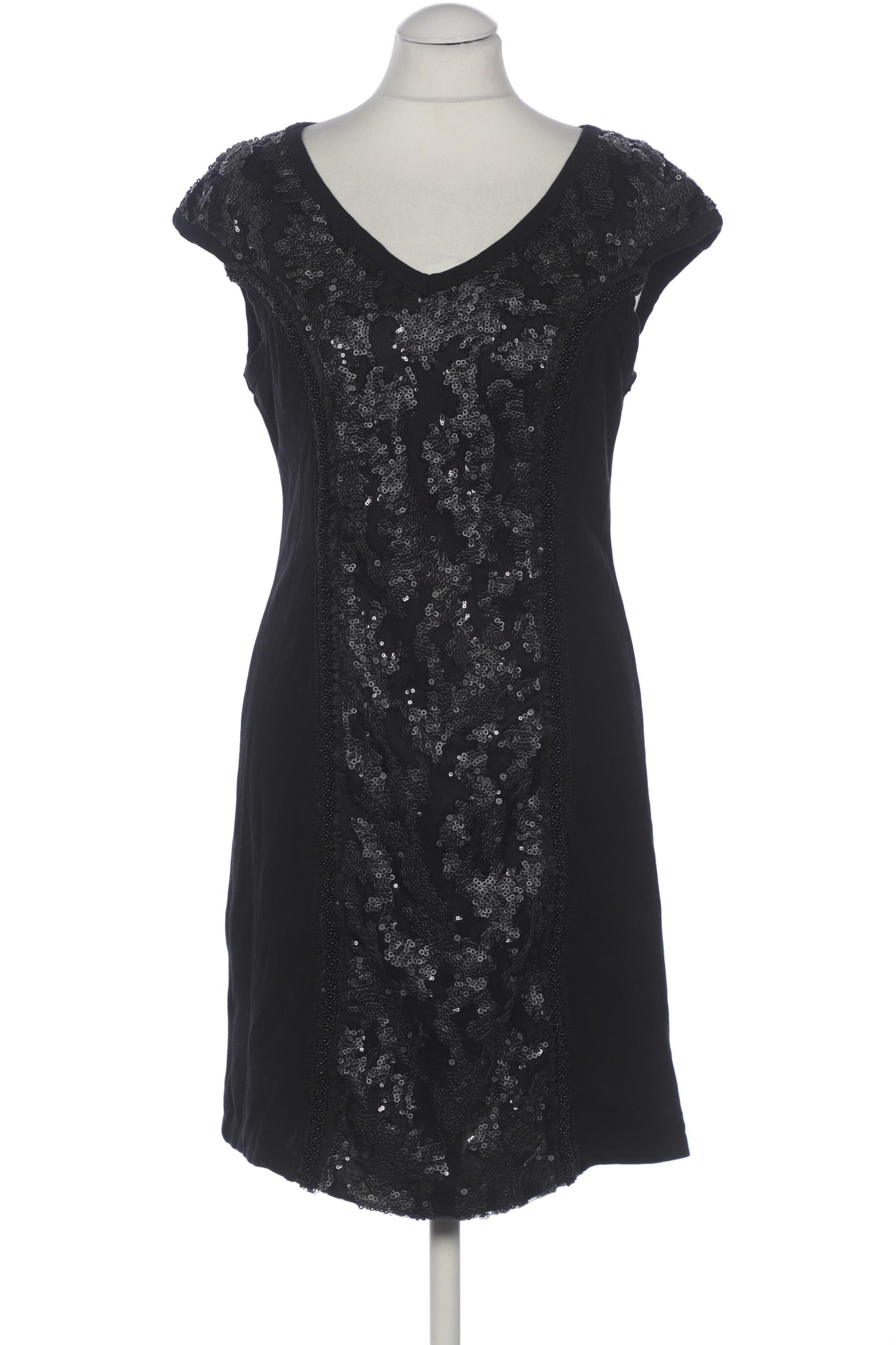 Cream Dress in M in Black: front