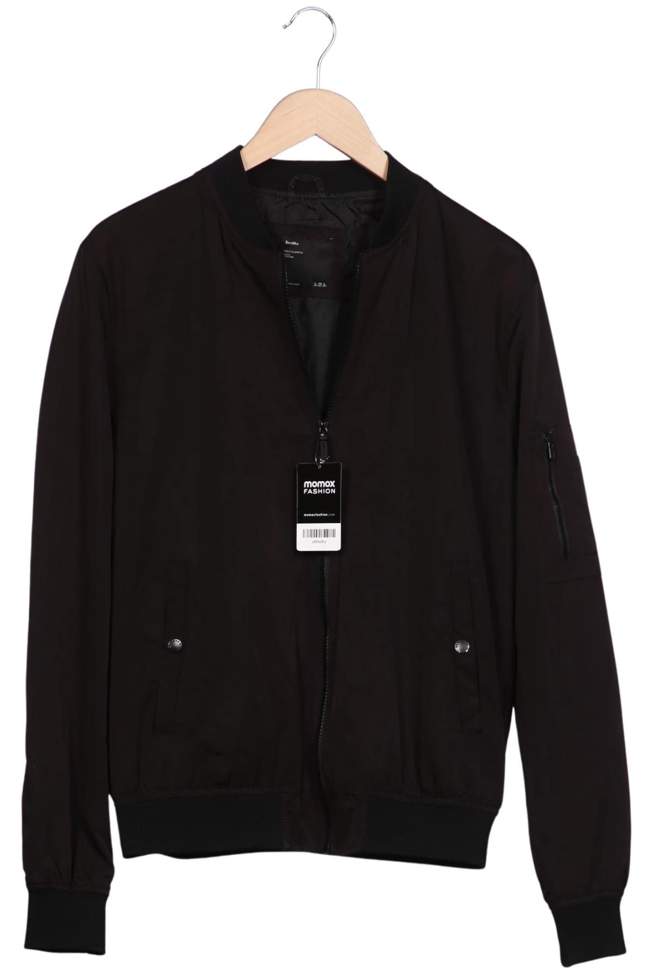 Bershka Jacke L in Schwarz: Vorderseite