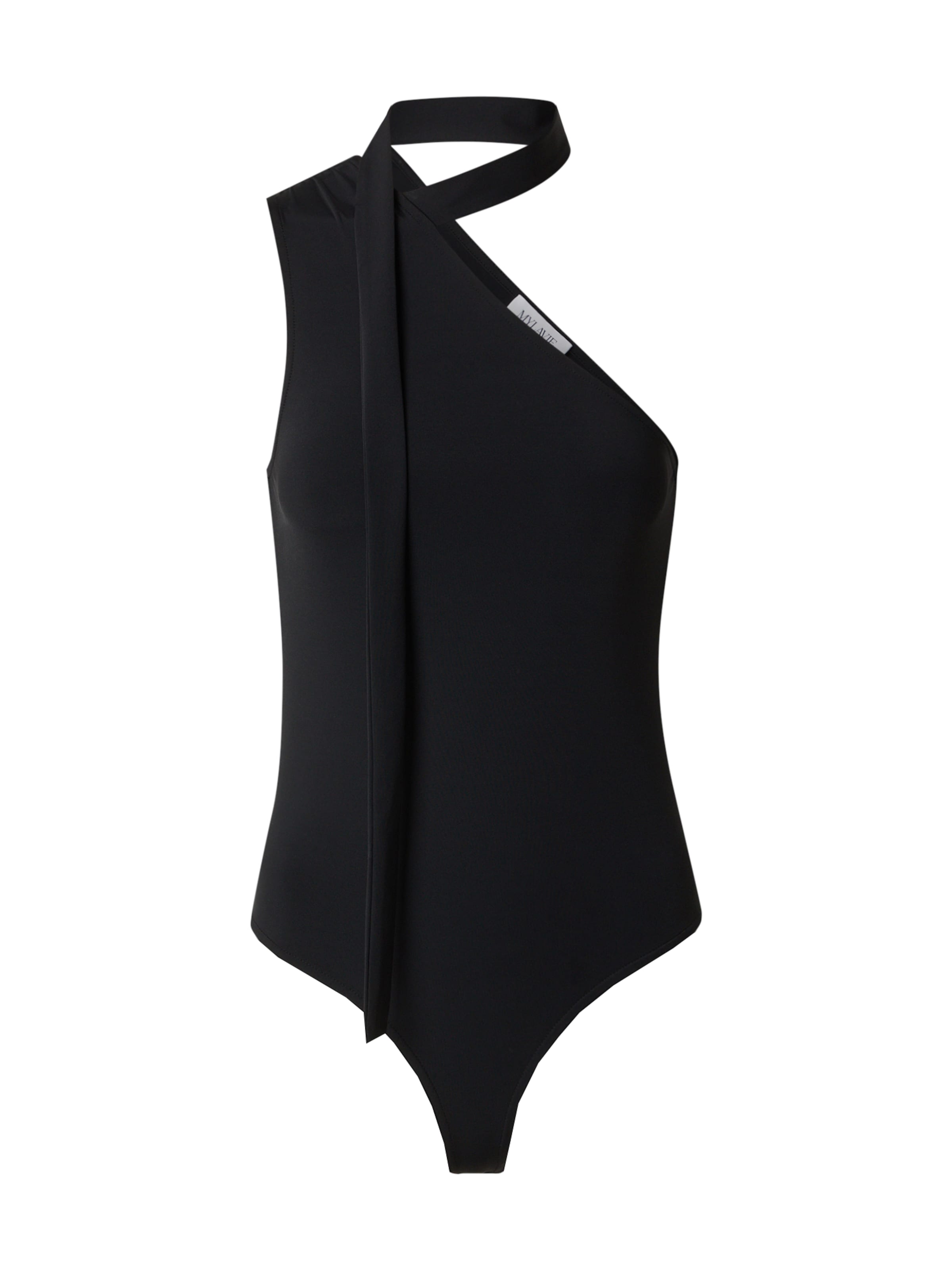 MYLAVIE by Sarah Harrison Body in Zwart: voorkant