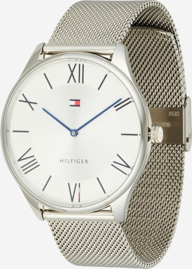 TOMMY HILFIGER Analoog horloge in de kleur Navy / Rood / Zilver / Wit, Productweergave