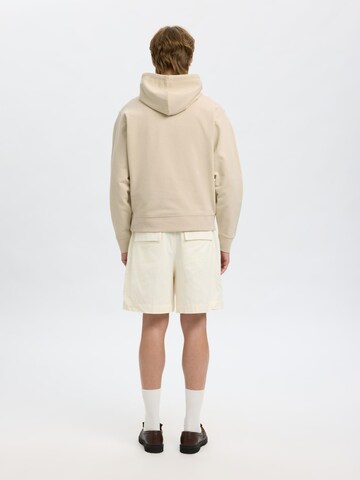 Sweat-shirt SELECTED HOMME en beige