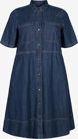 Zizzi Kleid 'Jkianta' in Blau: Vorderseite