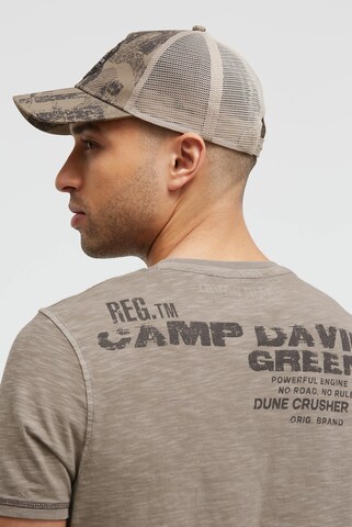 CAMP DAVID Athletic Cap in Brown