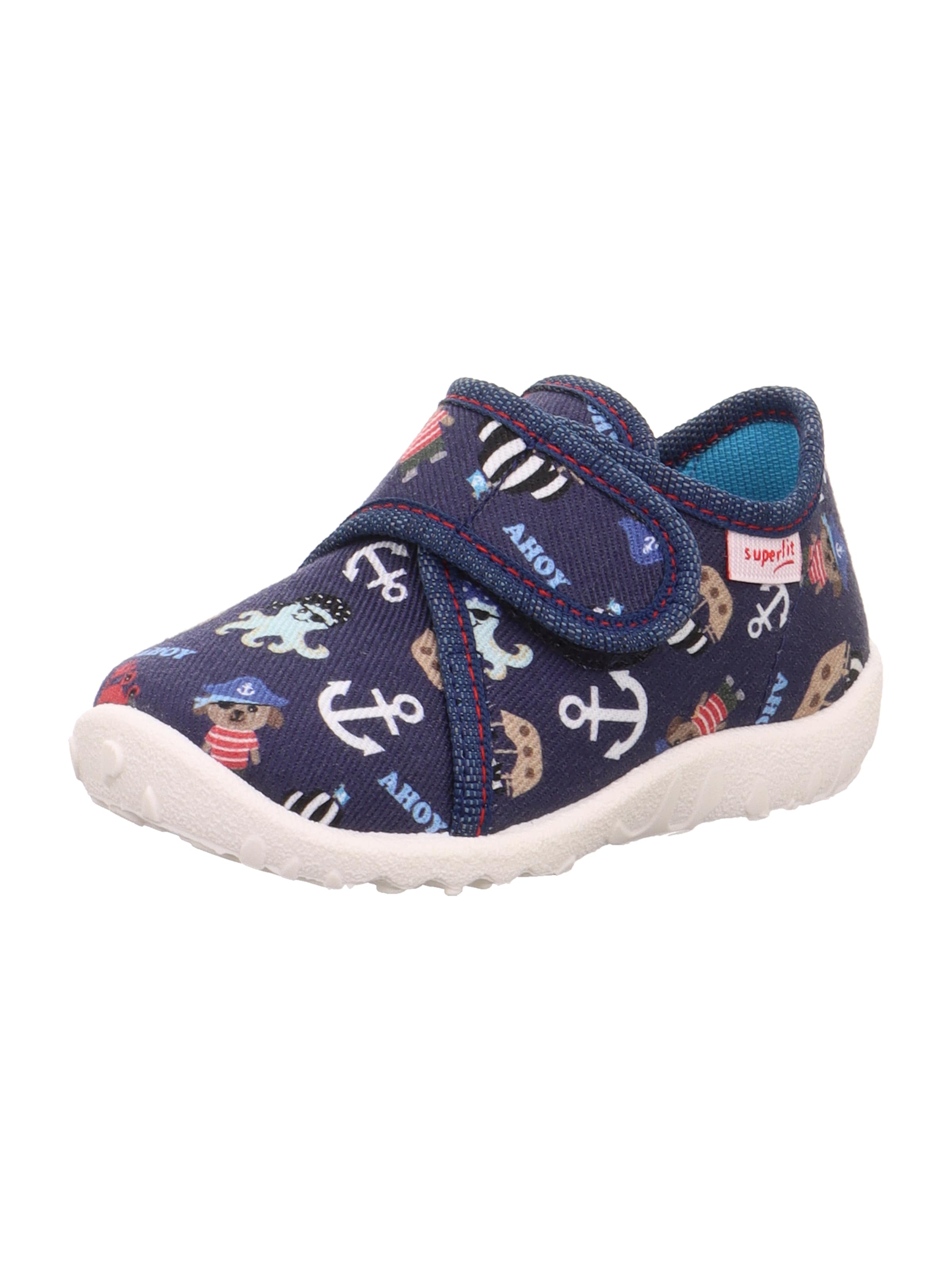 SUPERFIT Slippers 'SPOTTY' in Blue: front