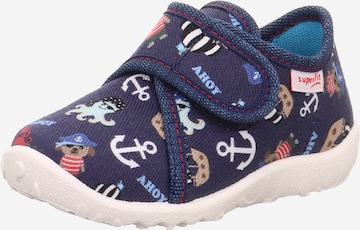 SUPERFIT Slippers 'SPOTTY' in Blue: front