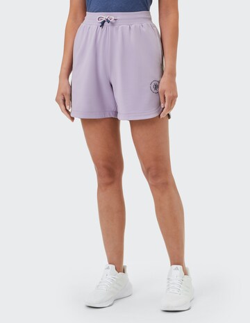VENICE BEACH Regular Workout Pants in Purple: front