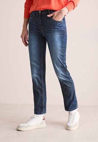 CECIL Regular Straight Leg Jeans in Blau: Vorderseite