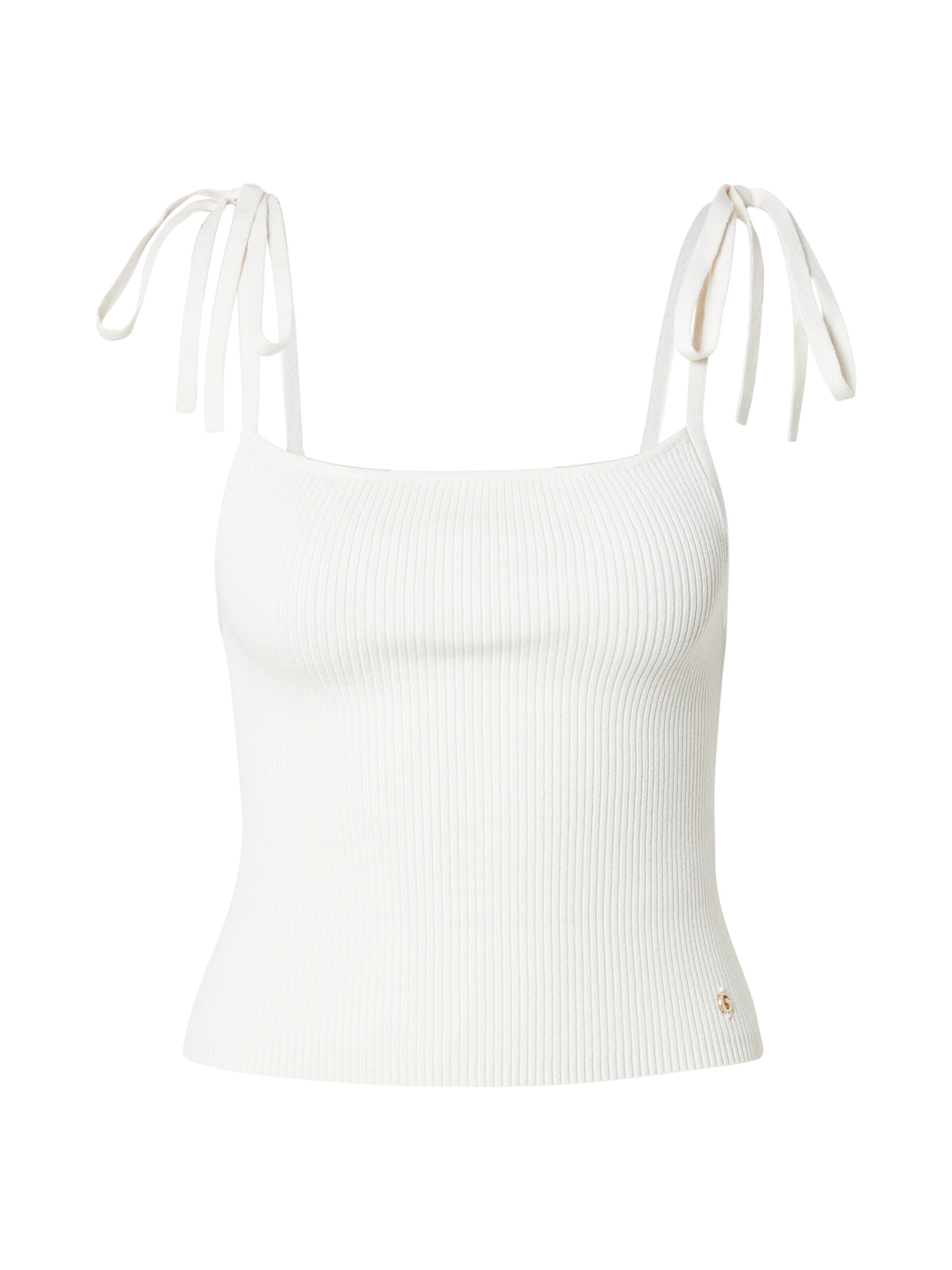 GUESS Knitted top 'SAGE' in Beige: front