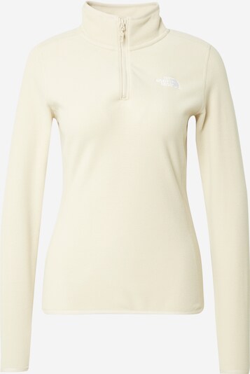 THE NORTH FACE Αθλητικό πουλόβερ '100 GLACIER' σε ανοικτό γκρι / λευκό, Άποψη πρ�οϊόντος