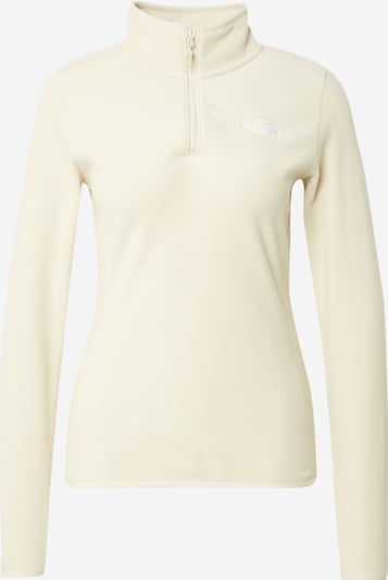 THE NORTH FACE Sportpullover '100 GLACIER' in hellgrau / weiß, Produktansicht