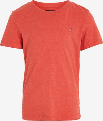 T-Shirt TOMMY HILFIGER en rouge : devant