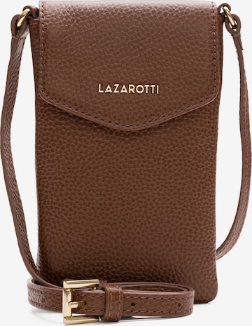 Lazarotti Crossbody Bag 'Bologna' in Brown: front