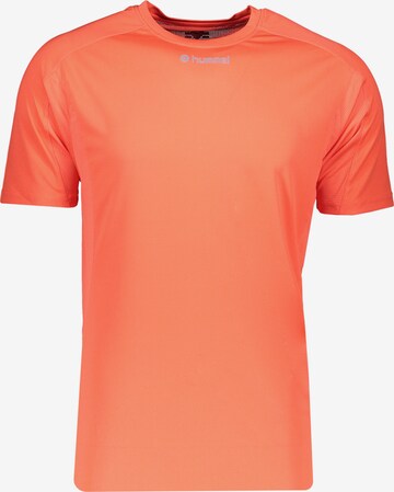 Hummel Performance Shirt in Orange: front