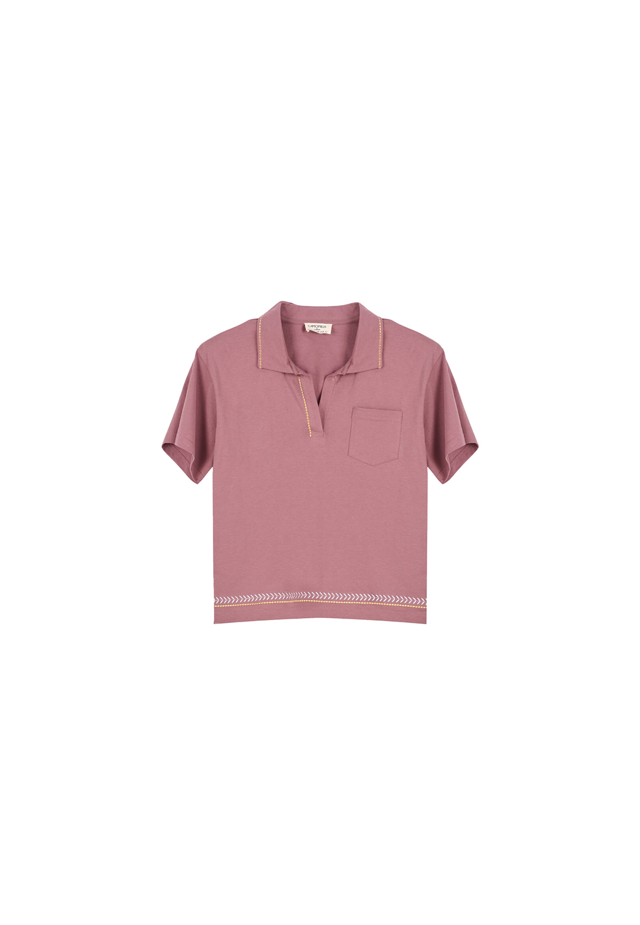 Camomilla Italia Shirt 'Strobe' in Roze: voorkant