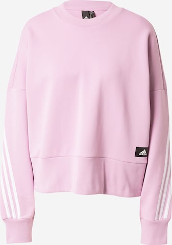 ADIDAS SPORTSWEAR - Sweatshirt de desporto em roxo: frente