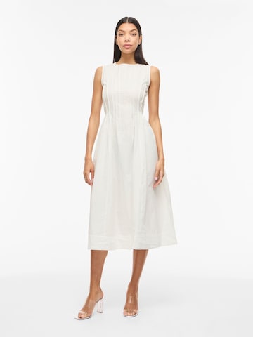 Robe 'VIJimba' VILA en blanc : devant