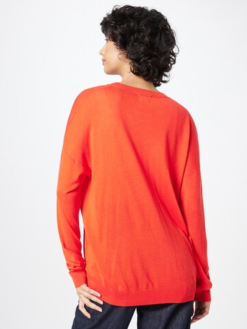 UNITED COLORS OF BENETTON Pullover in Rot