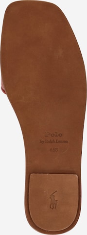 Polo Ralph Lauren - Zapatos abiertos en rojo