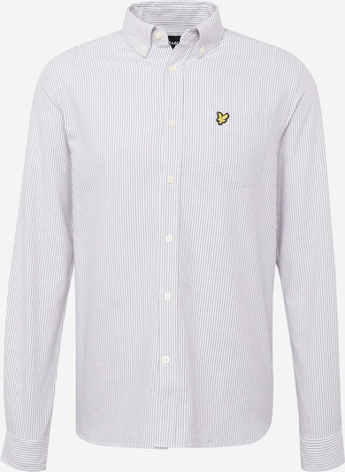 Camicia business Lyle & Scott di colore giallo / grigio scuro / nero / bianco, Visualizzazione prodotti