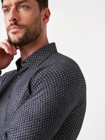 Coupe slim Chemise DESOTO en bleu