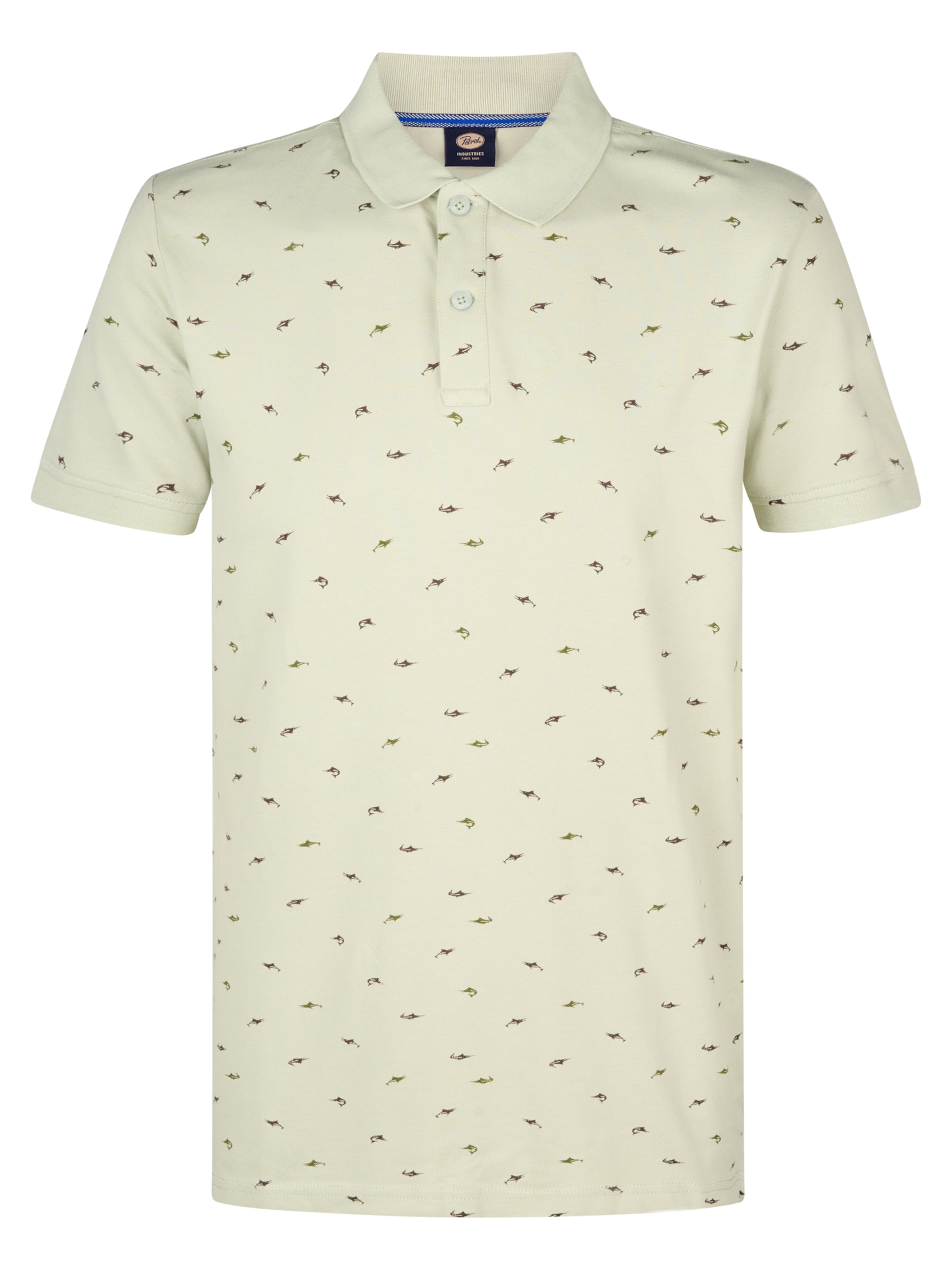 Petrol Industries Koszulka 'Palmview' w kolorze zielony: przód