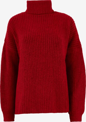 Pull-over LELA en rouge : devant