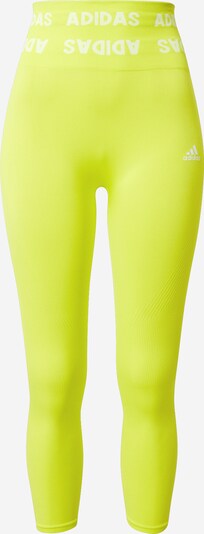 ADIDAS PERFORMANCE Sportbroek in de kleur Citroengeel, Productweergave