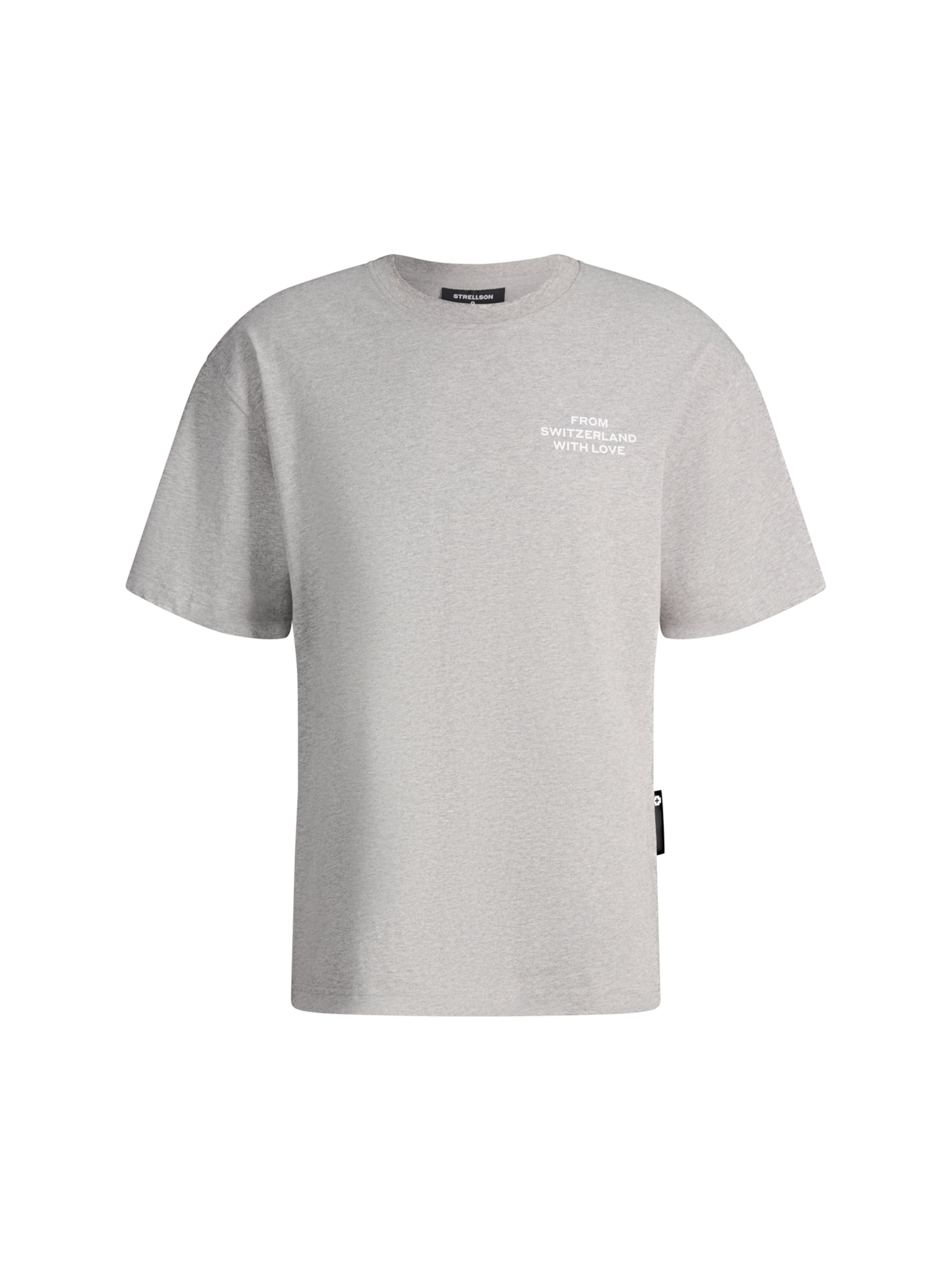 T-Shirt ' Roko ' STRELLSON en gris : devant