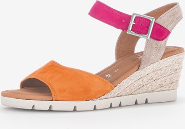 GABOR Sandals in Orange: front