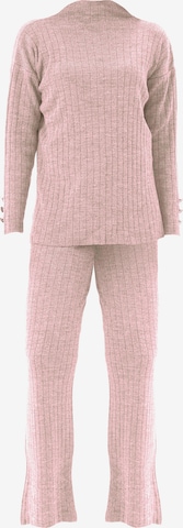 Jimmy Sanders Leisure suit in Pink: front