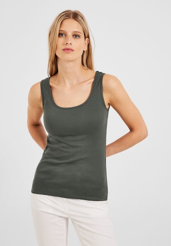 CECIL Top 'Linda' in Green: front