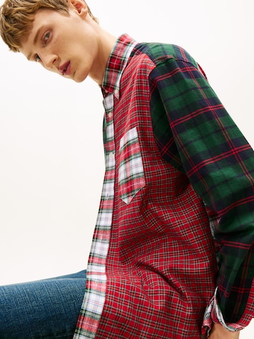 Comfort fit Camicia di Tommy Jeans in verde
