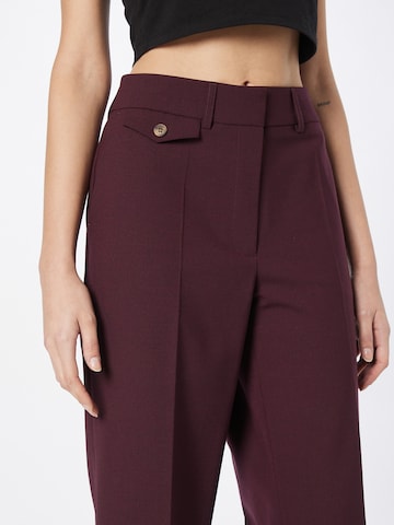 Loosefit Pantalon à plis 'Fydney' KAREN BY SIMONSEN en violet