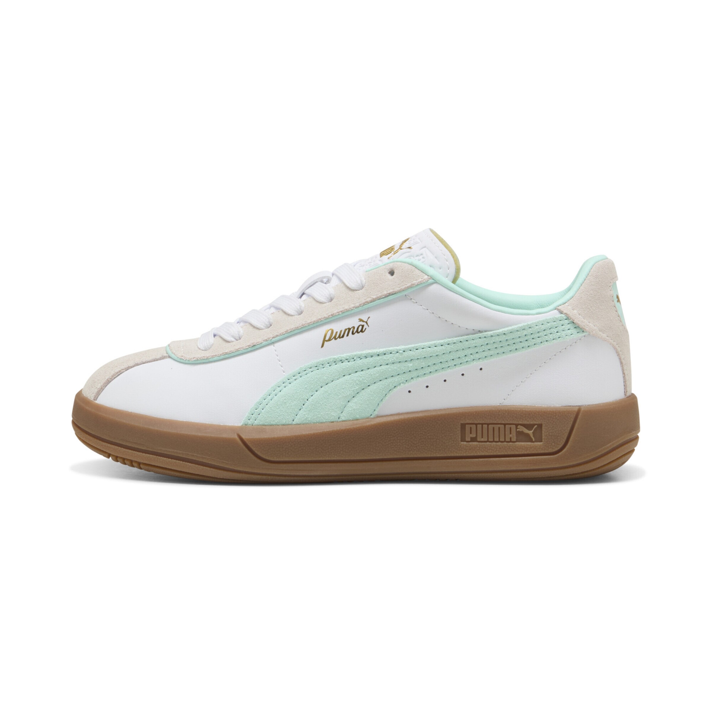 Baskets basses 'Club Klassika' PUMA en blanc : devant