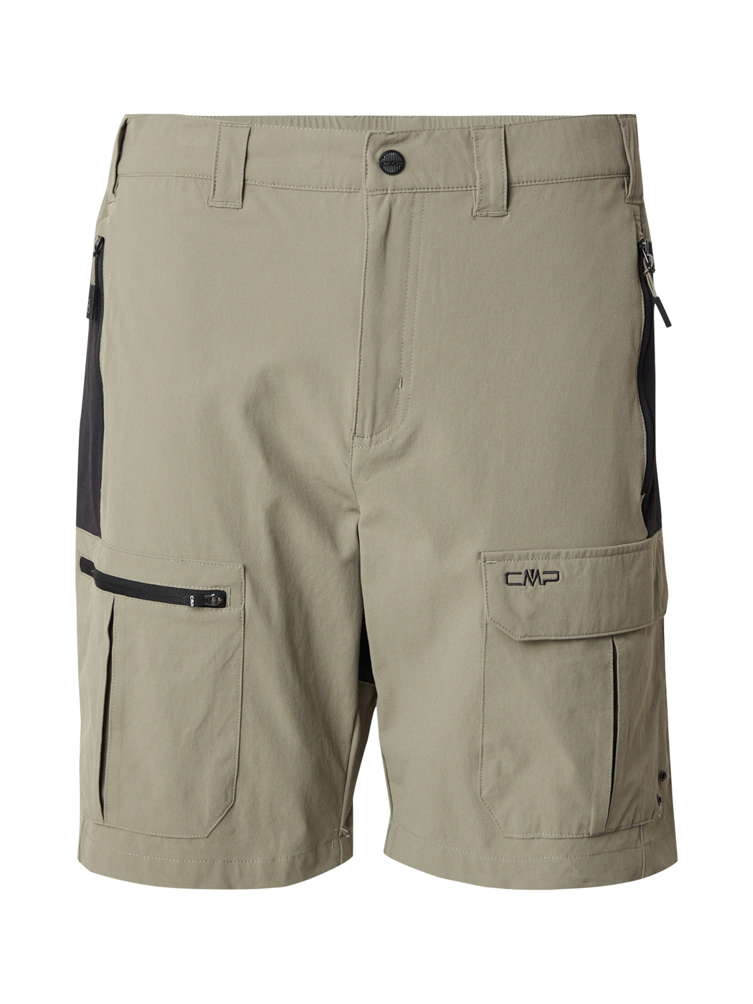 CMP Outdoor Pants in Green: front