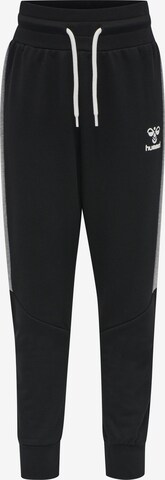 Hummel Tapered Broek 'Onny' in Zwart: voorkant