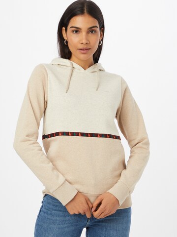 Iriedaily Sweatshirt 'Hopi' in Beige: predná strana