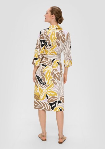 s.Oliver BLACK LABEL Shirt dress in Yellow