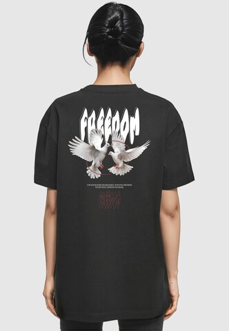T-shirt 'Birds Of Peace' Merchcode en noir : devant