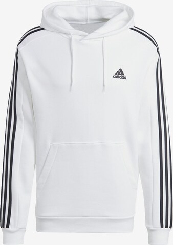 Felpa sportiva 'Essentials' di ADIDAS SPORTSWEAR in bianco: frontale