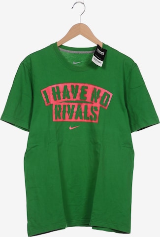 NIKE Shirt in L in Green: front