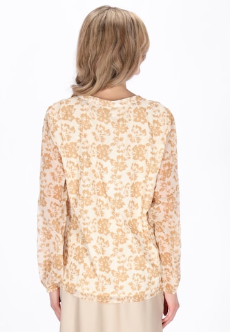 Usha - Blusa en beige