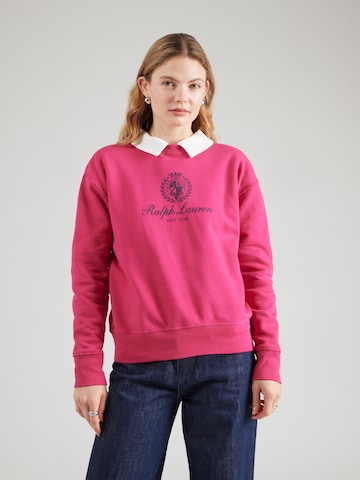 Polo Ralph Lauren - Sudadera en rosa: frente