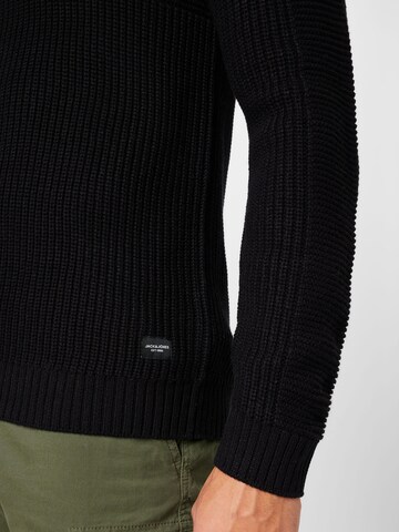 JACK & JONES Pullover 'Power' in Schwarz