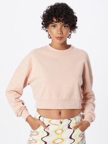 NU-IN Sweatshirt in Roze: voorkant