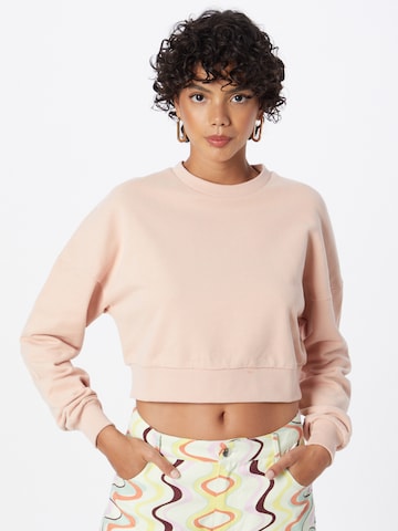 NU-IN - Sweatshirt em rosa: frente