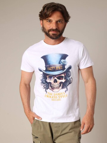 T-Shirt 'Dandy' Deeluxe en blanc